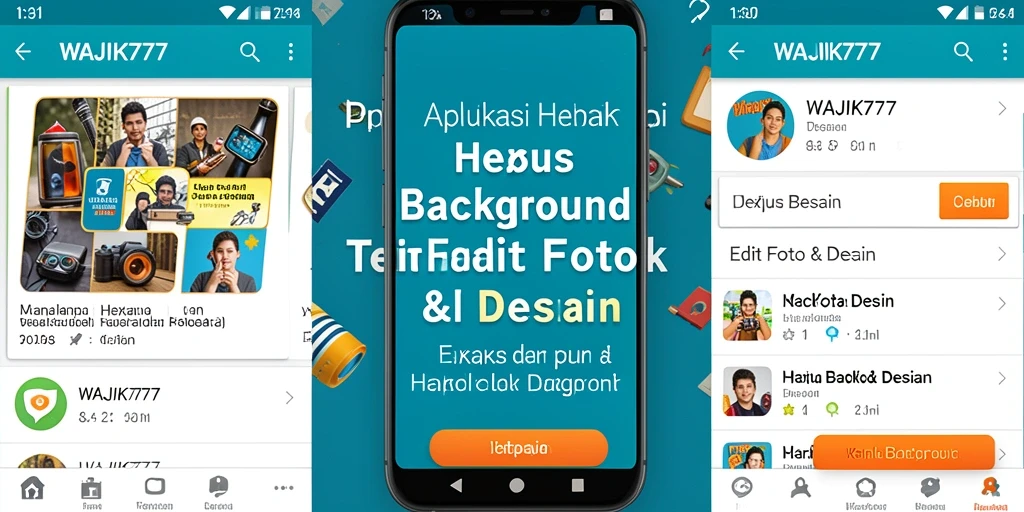 Screenshot WAJIK777 menampilkan antarmuka untuk menghapus background dengan mudah.