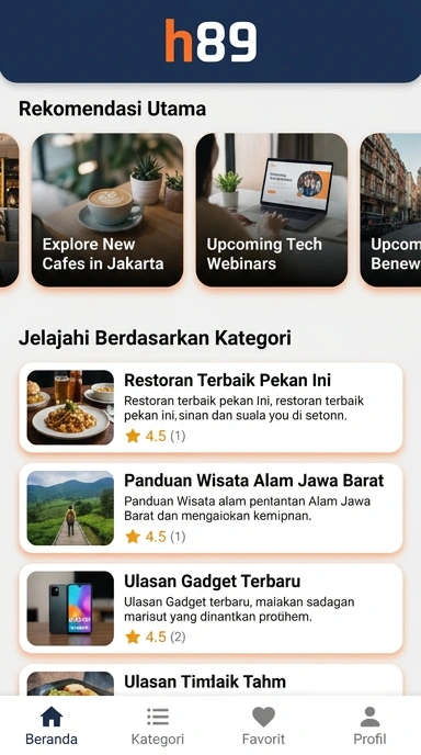 Katalog Aplikasi Populer h89 — Temukan Pilihan Terbaik!