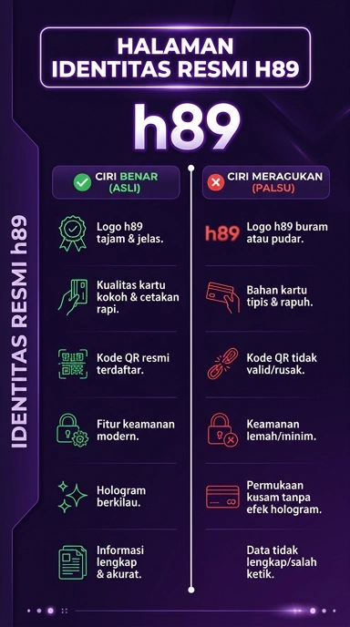 Kanal Resmi h89 untuk Pengguna Android Indonesia
